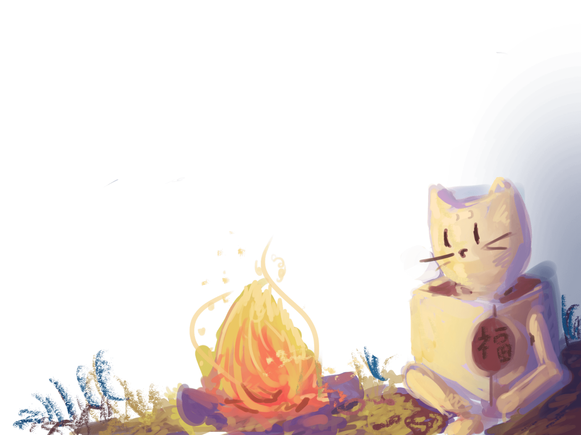 Gato mascote da Megumibox