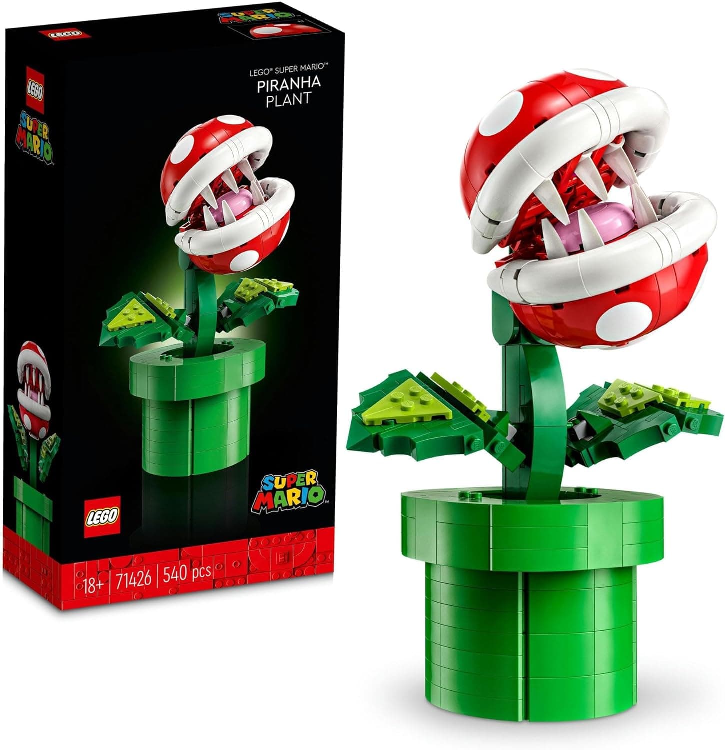 Lego Planta Carnívora (Super Mario)