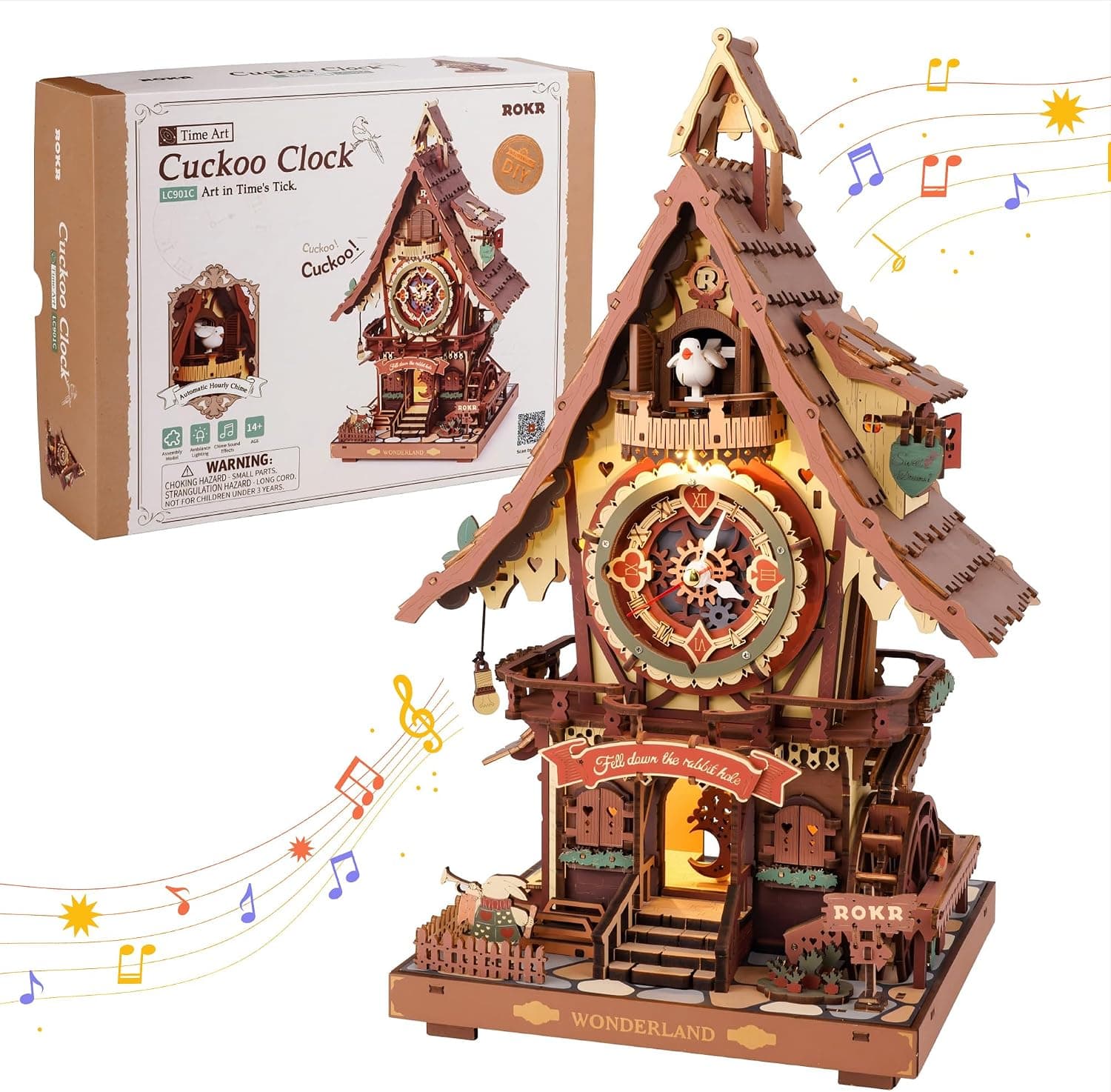 ROKR Cuckoo Clock 3D