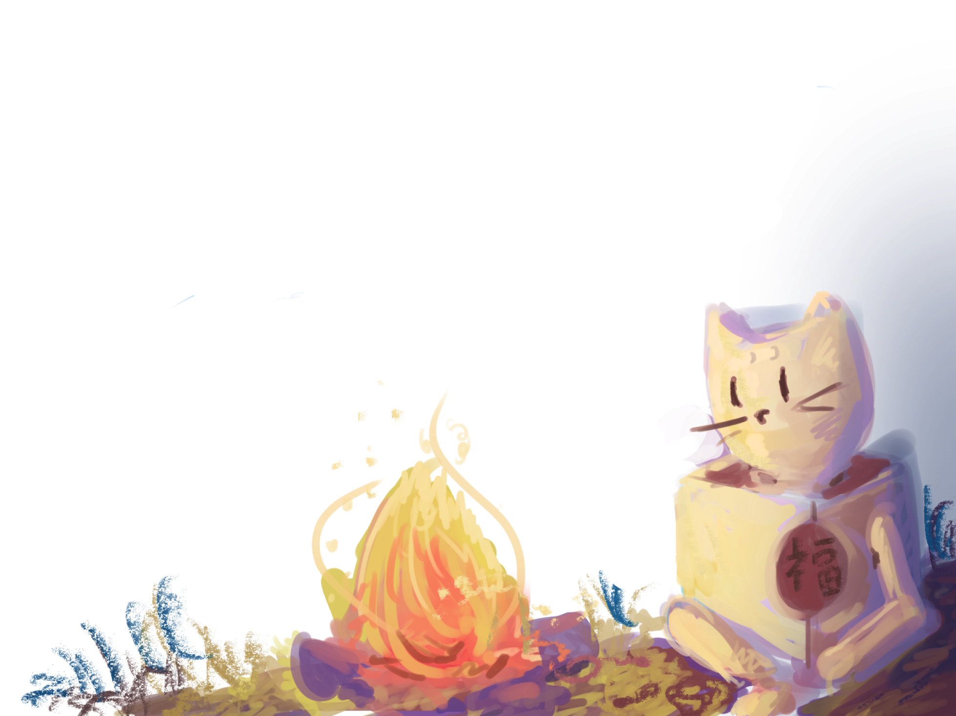 Gato mascote da Megumibox